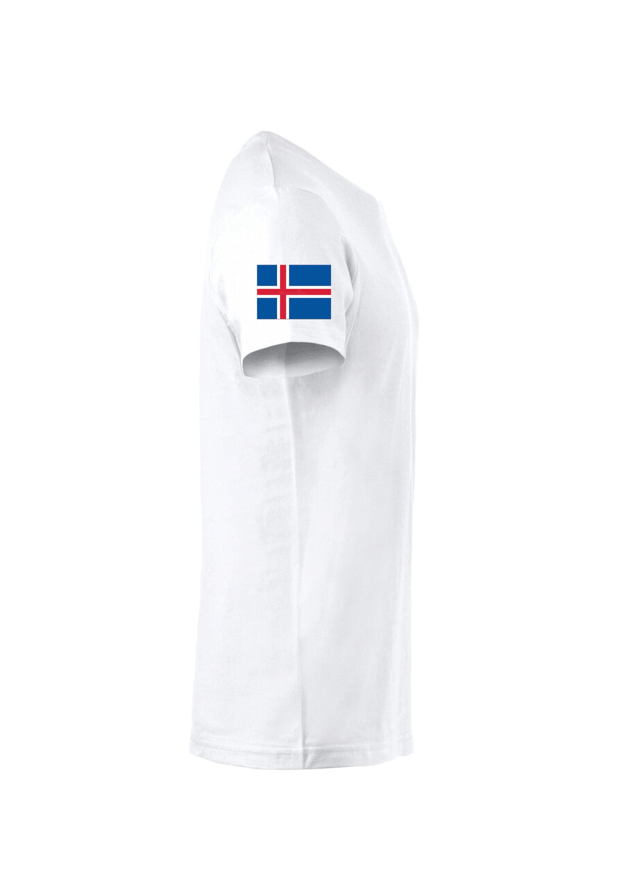 TEAM DANSKOMPANÍ - V-neck bolur - DANSAFI - HVÍTUR - fullorðinsstærðir