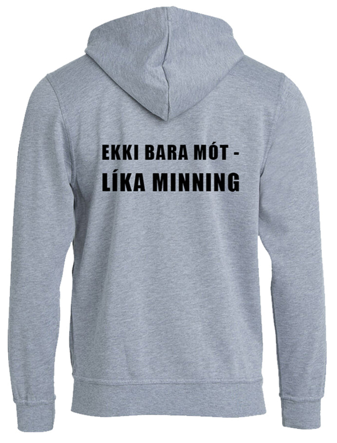 USÚ - Hettupeysa - Grá - Allar stærðir