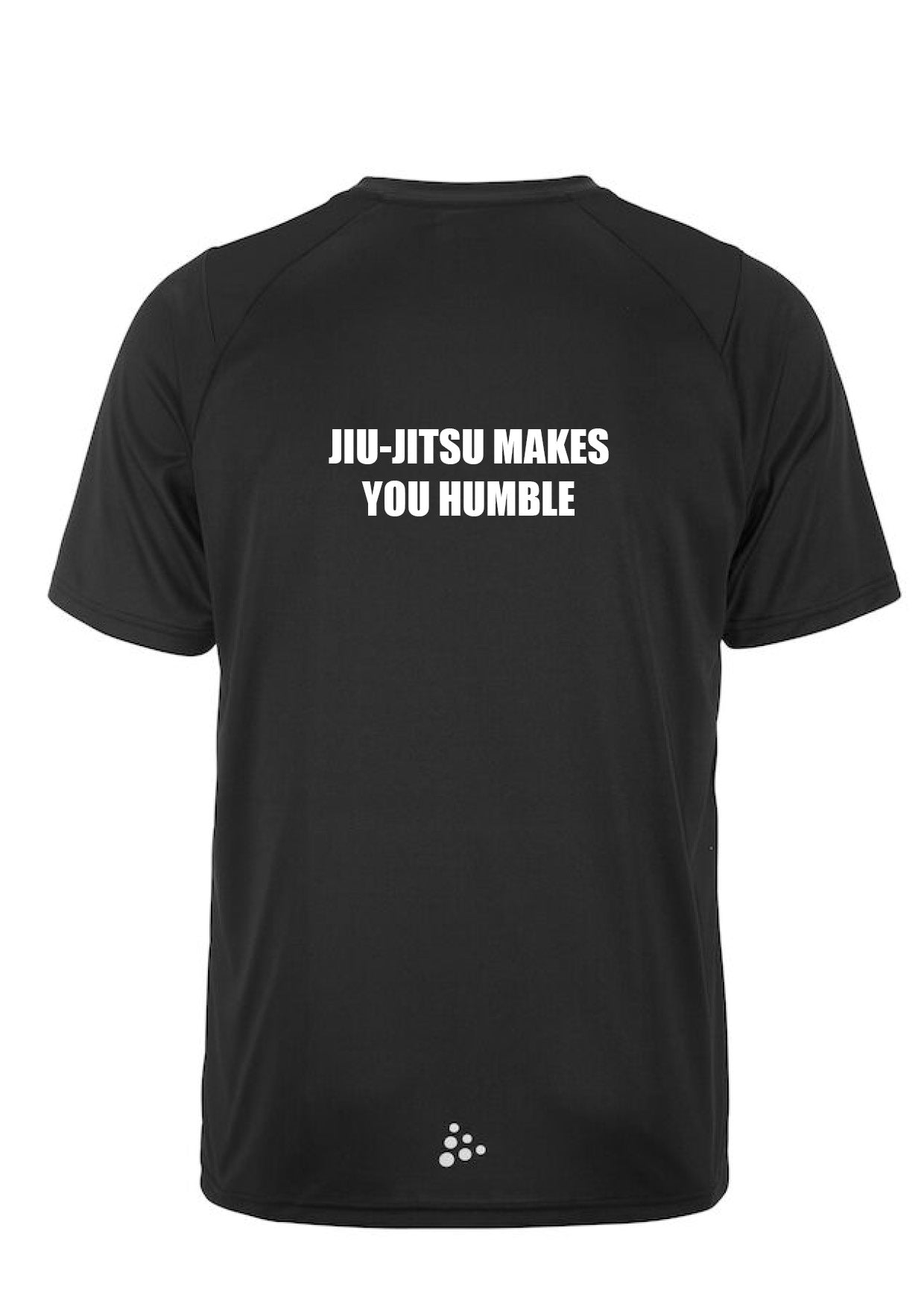 JIU-JITSU MAKES YOU HUMBLE -  Casual Sport T-shirt - svartur