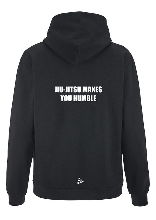 JIU-JITSU MAKES YOU HUMBLE  -  Hettupeysa - allar stærðir - svört