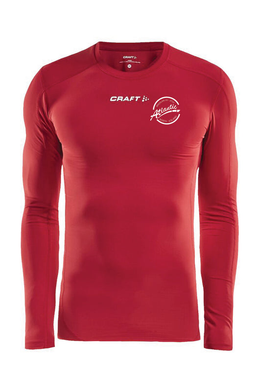 Atlantic - NOGI rash guard - síðerma -  rauður *NÝ VARA