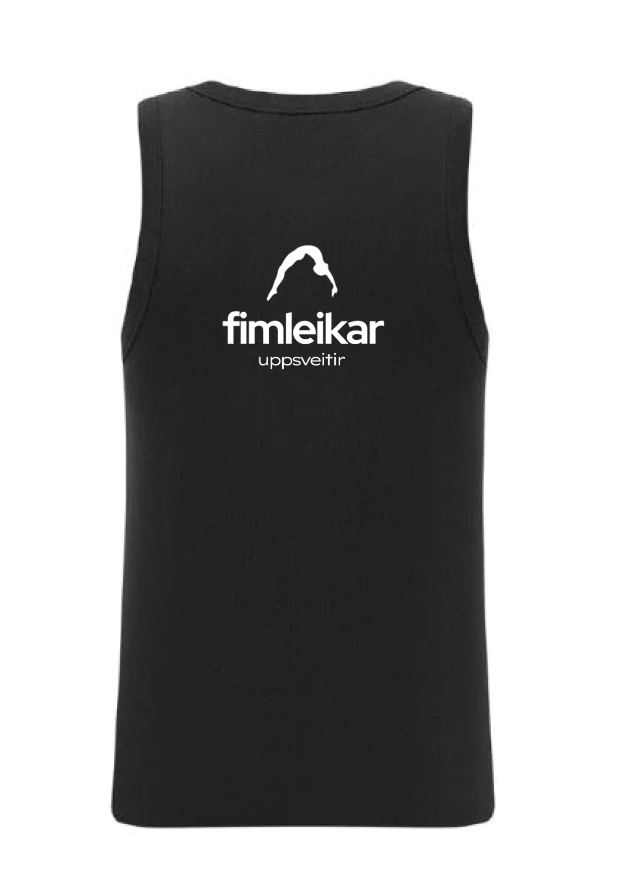 FIM UPPSVEITIR - Hlýrabolur - svartur - stærðir frá 90/100