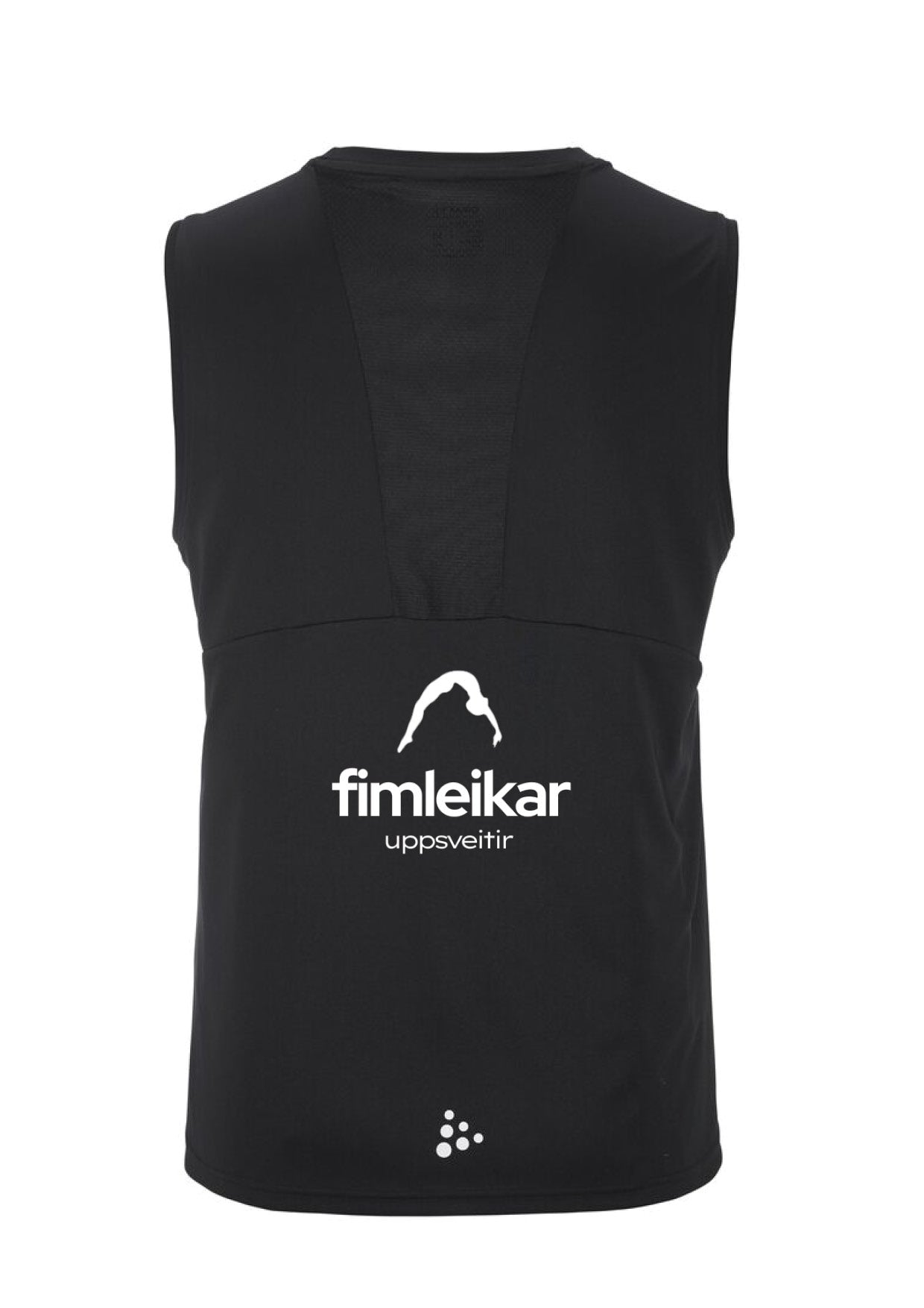 FIM UPPSVEITIR - Rush 2.0 hlýrabolur - svartur - allar stærðir