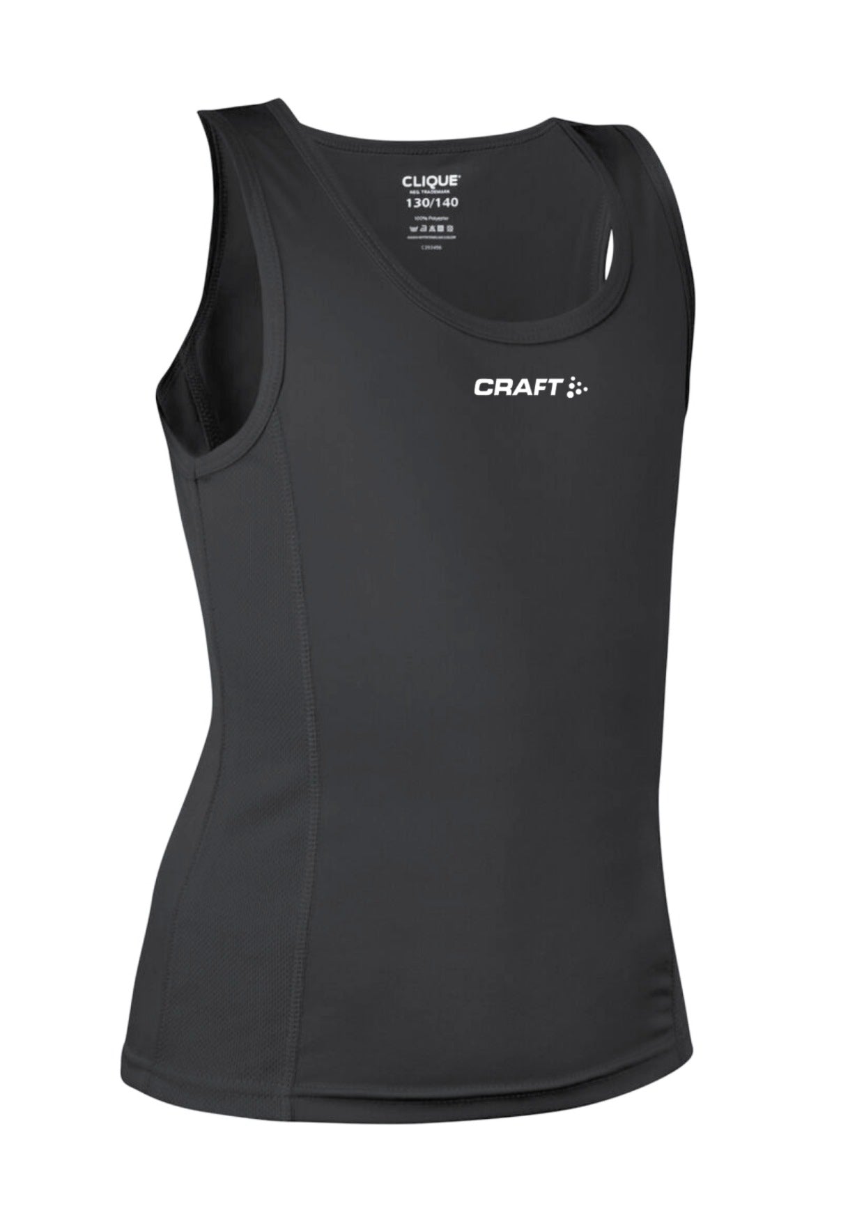 FIM UPPSVEITIR - Hlýrabolur - svartur - stærðir frá 90/100