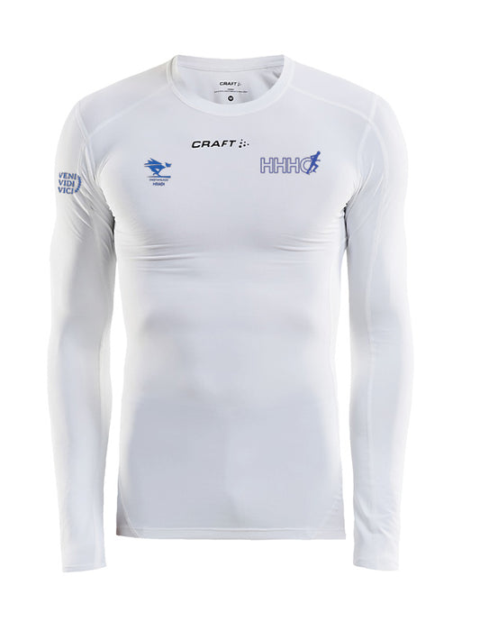 HHHC - Compression Síðerma toppur -  Unisex - Hvítur