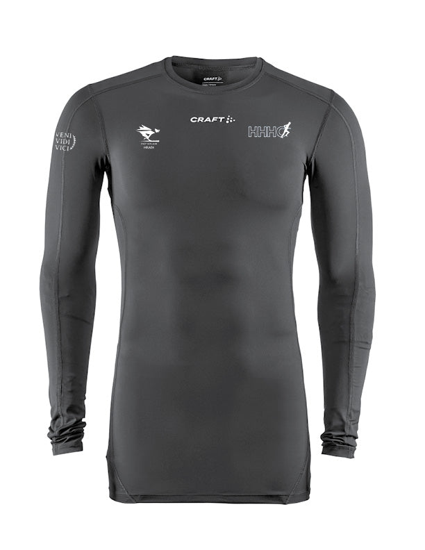 HHHC - Compression Síðerma toppur -  Unisex - Svartur