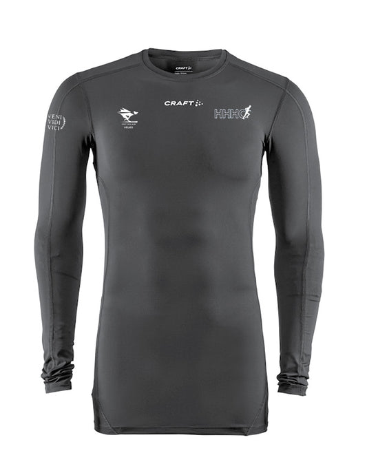 HHHC - Compression Síðerma toppur -  Unisex - Svartur