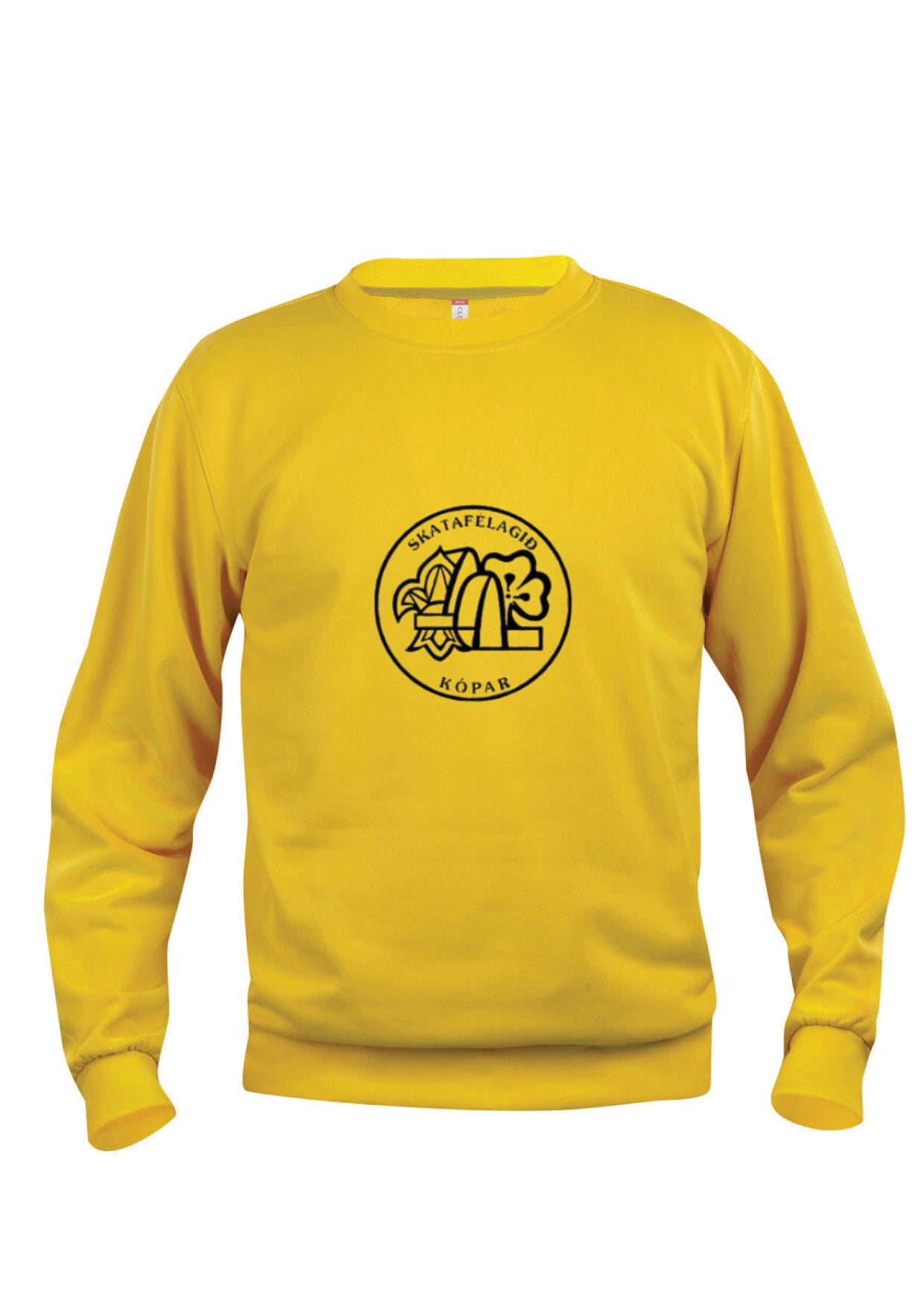 KÓPAR - Clique Háskólapeysa - gul