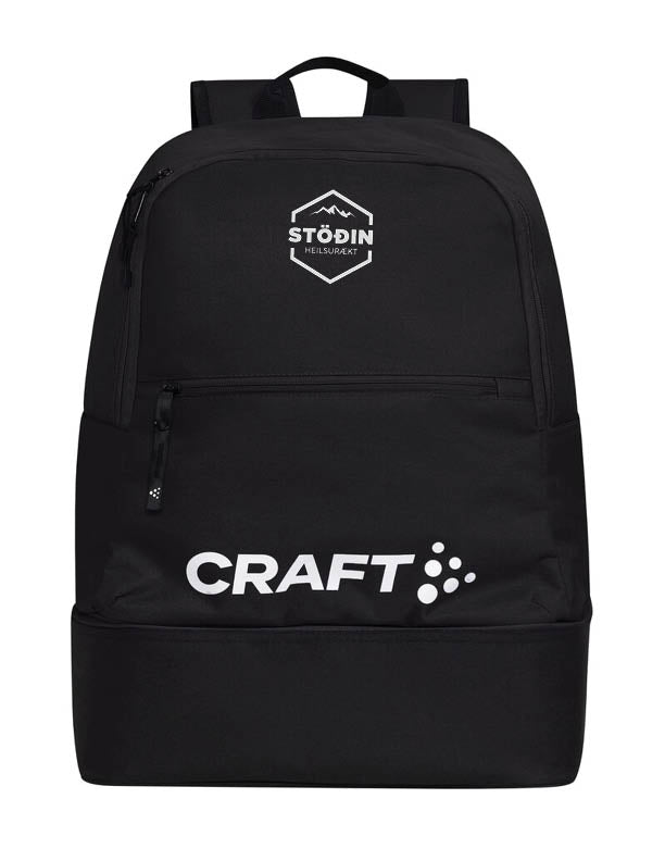 STÖÐIN - Bakpoki m/skóhólfi - 26L -Svartur