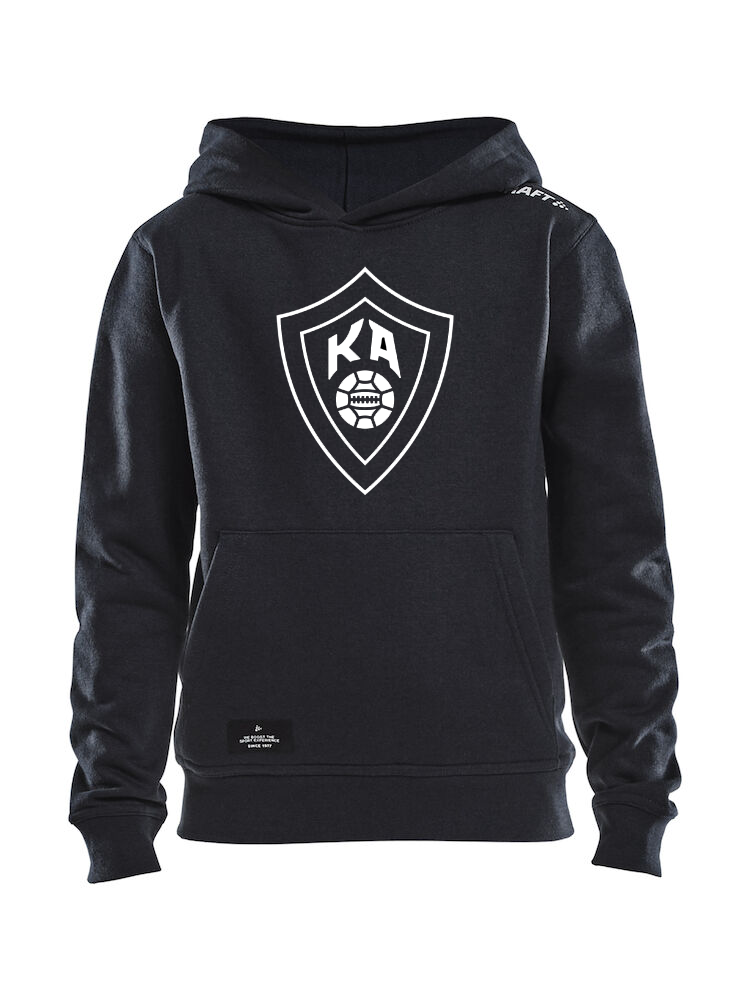 KA - Hettupeysa - Svört - Stærð 146/152