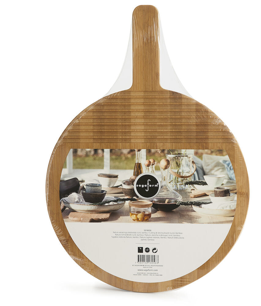 Nature chopping board round - Bamboo