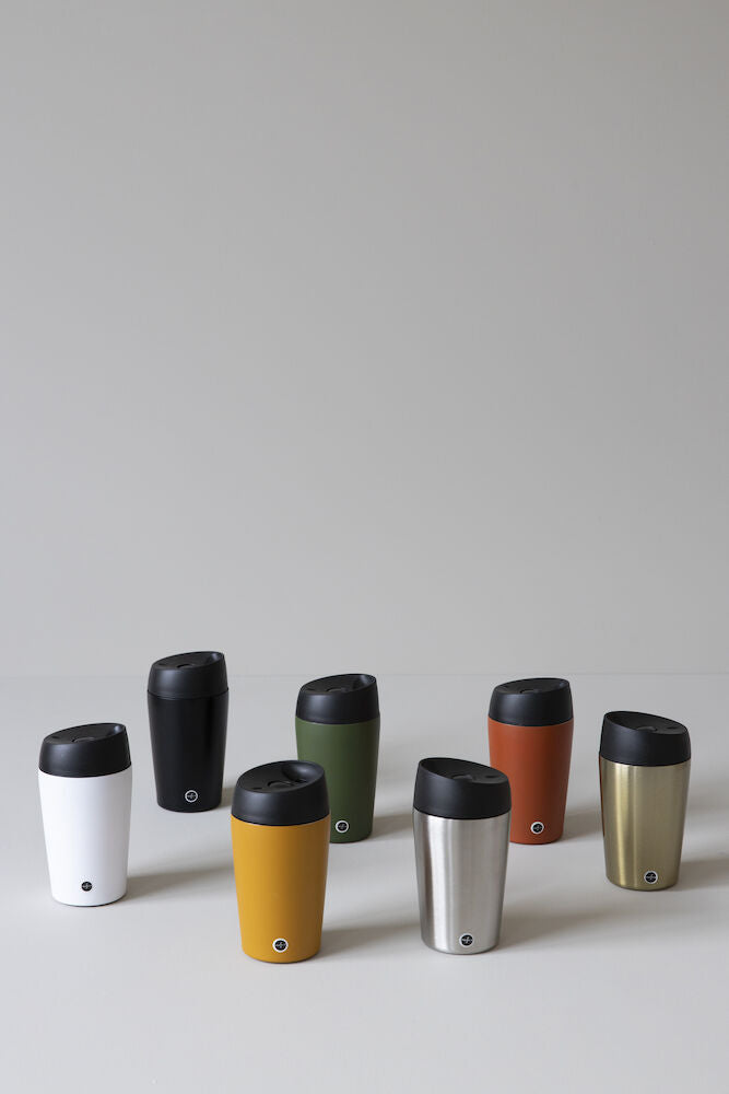 Loke travel mug with locking function small - Silver