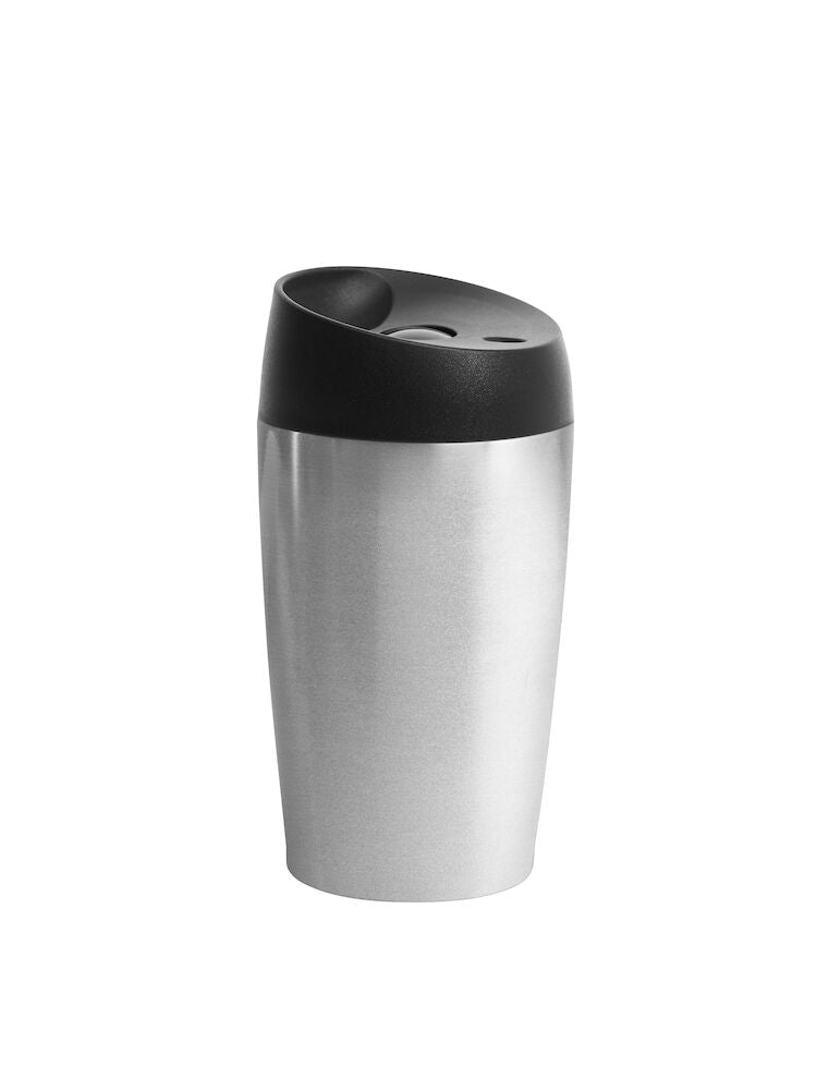 Loke travel mug with locking function small - Silver