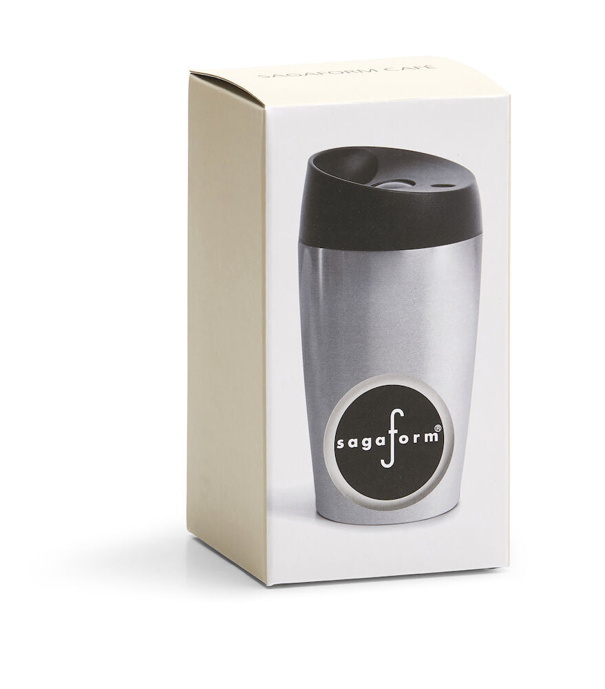 Loke travel mug with locking function small - Silver