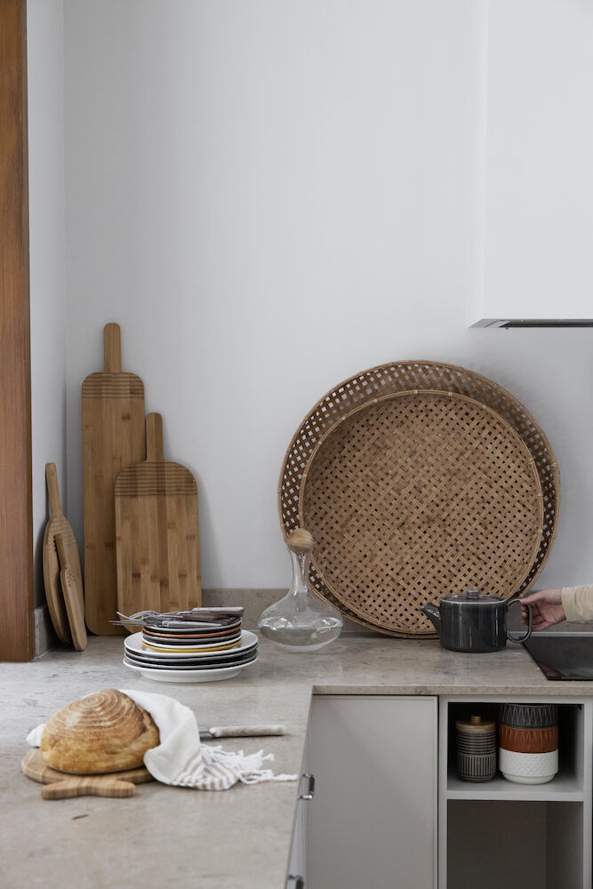 Nature chopping board round - Bamboo