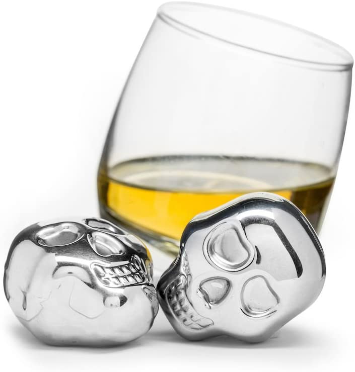 Club Ice cubes in stainless steel SKULL